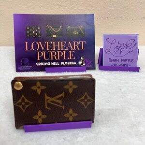 Louis Vuitton Brown Monogram Card Holder